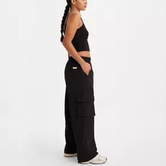 Levi's Women's Gold Tab Cargo Pocket Nylon Pants - Picture 2 of 6